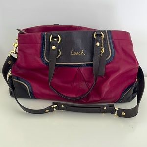 Coach Ashley Colorblock Satchel